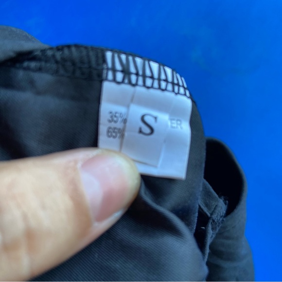 Lightweight Bib Overalls Pants Silky Jumper Romper Casual Minimalist Basic Small - Picture 2 of 5